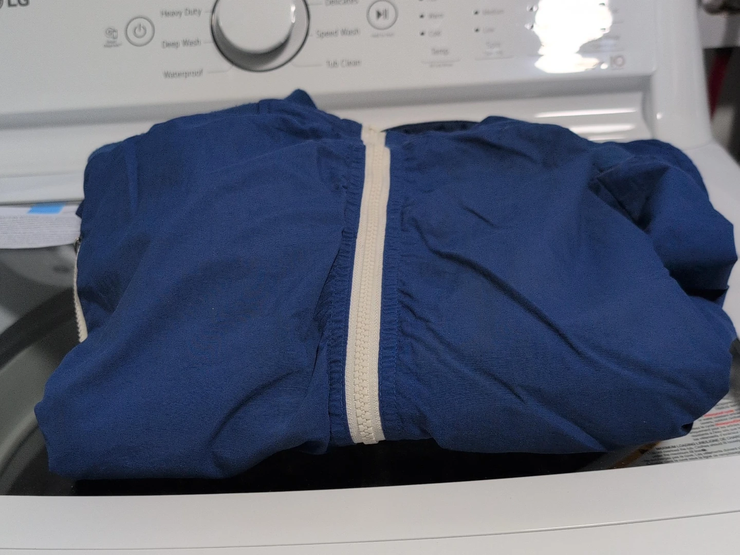 Old Navy Blue Windbreaker Jacket