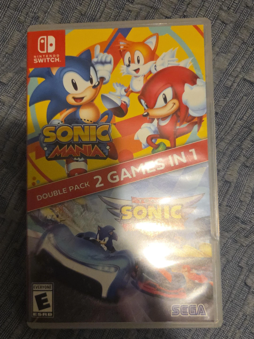 Sonic Mania and Sonic Racing 2 in one pack