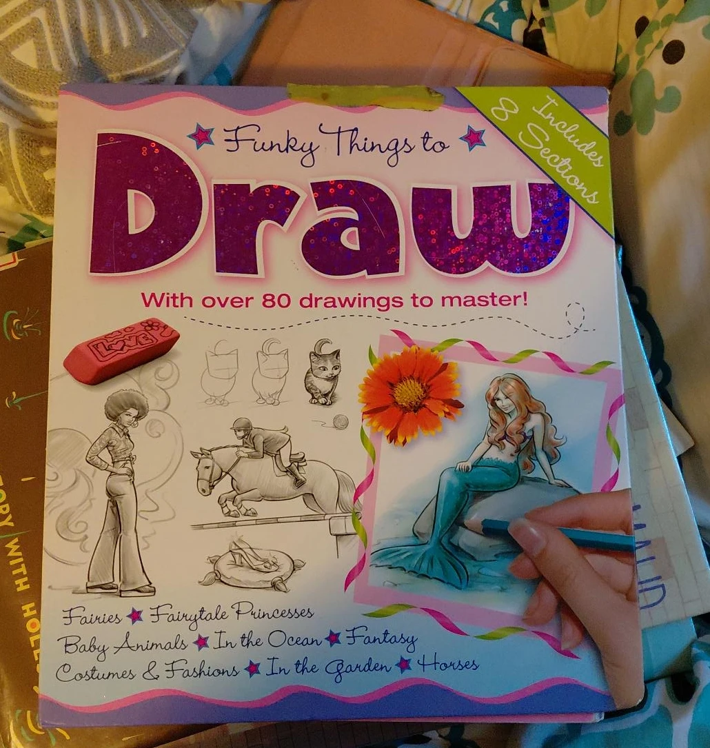 Funky Things to Draw Activity Book