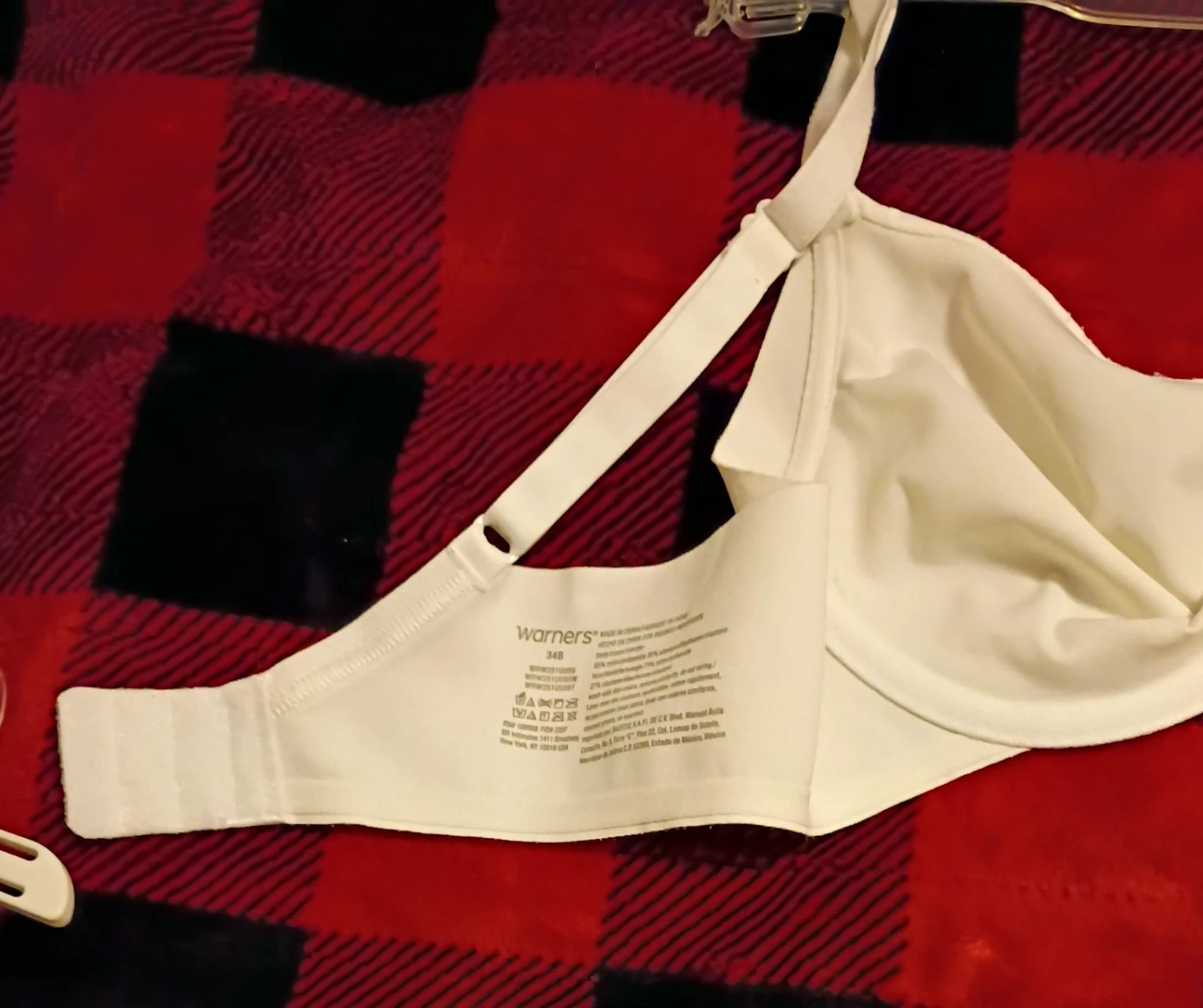 Warners Bra Size 34B