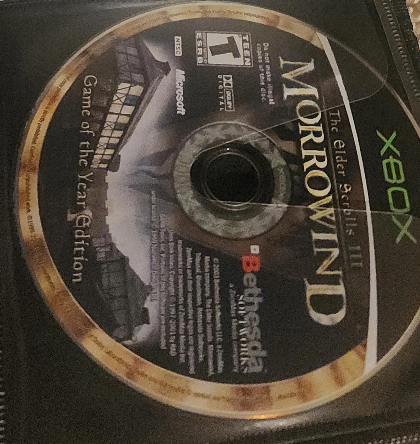 The Elder Scrolls III Morrowind Game of the Year Edition Xbox