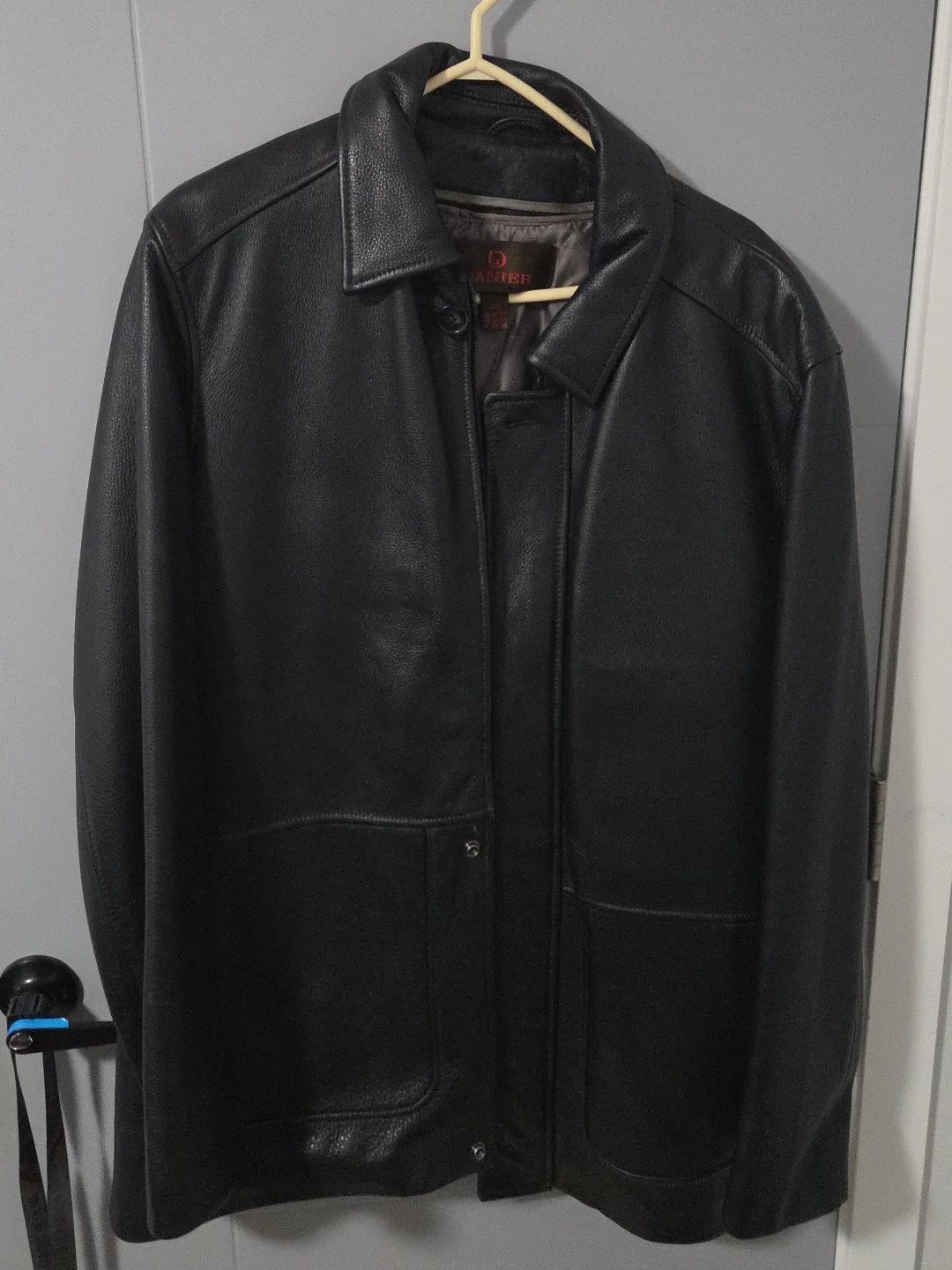 Danier Black Leather Jacket