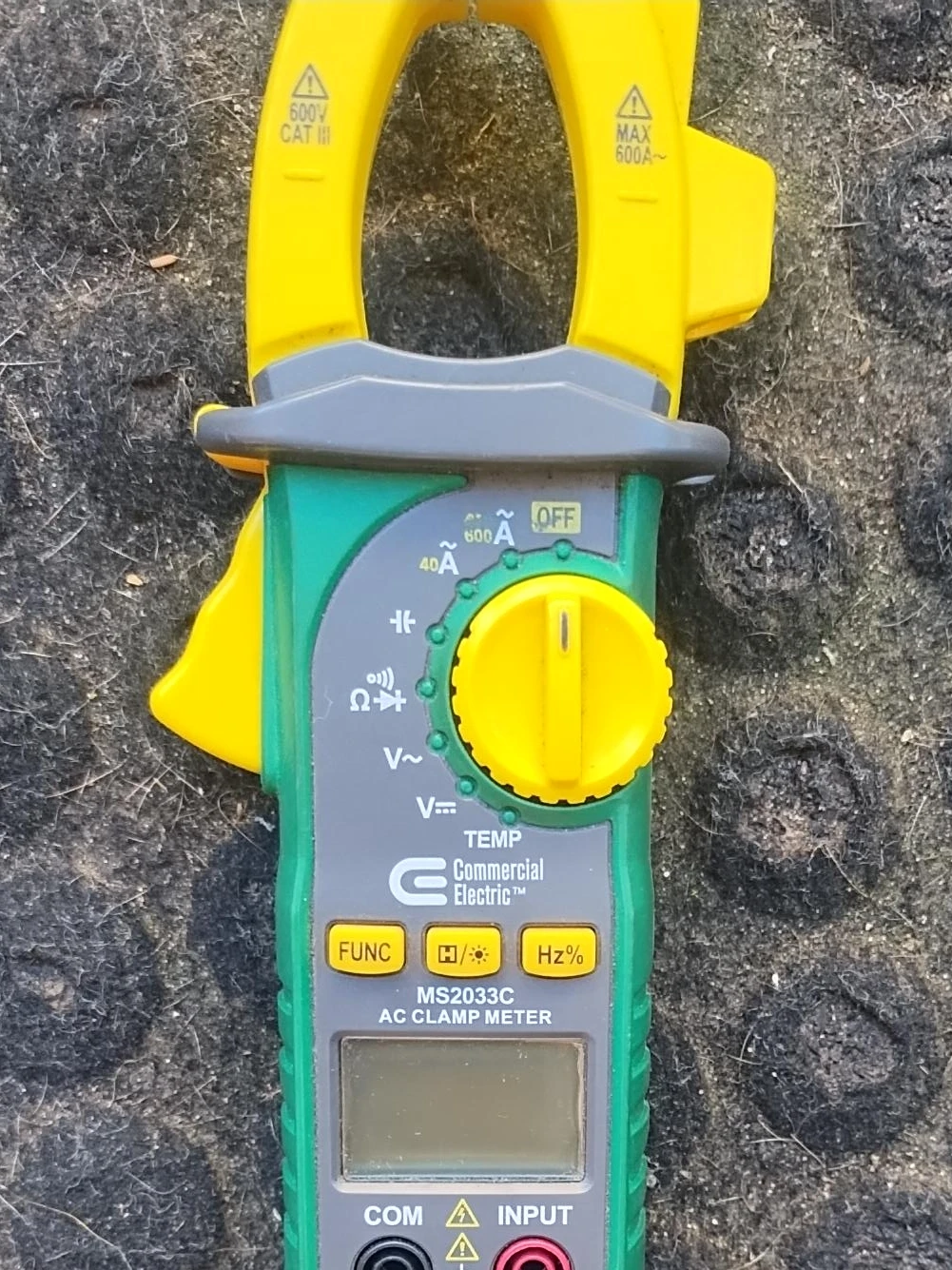 Commercial Electric MS2033C AC Clamp Meter - photo 2