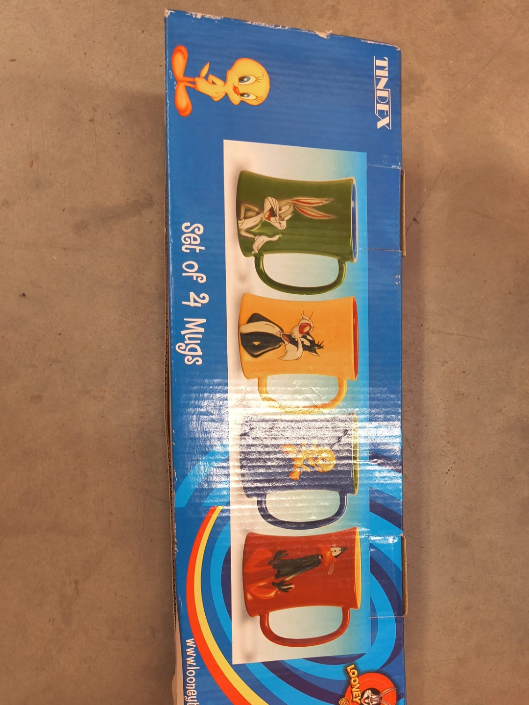 Looney Tunes Tindex Mug Set (2 mugs)