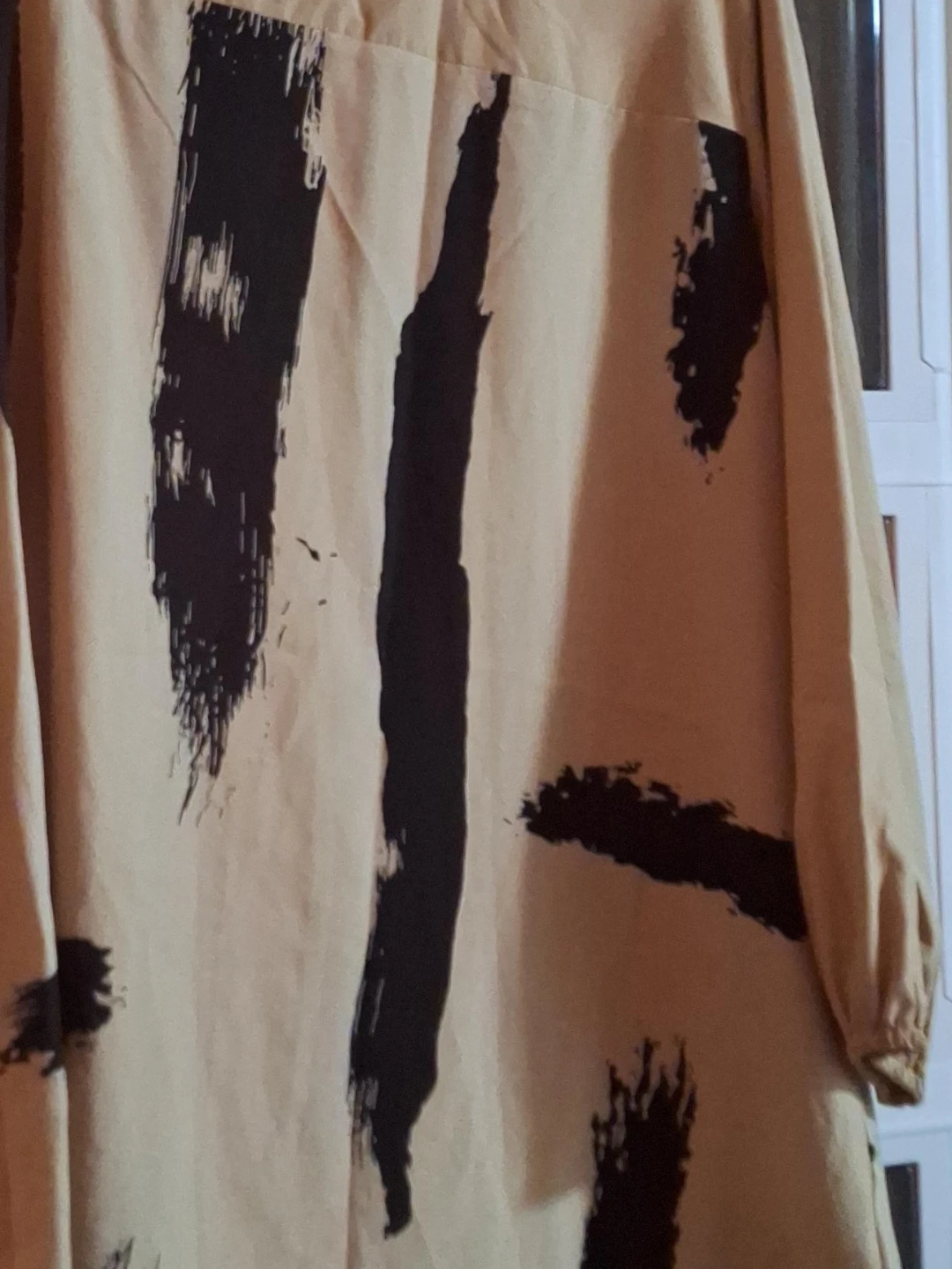 Abstract Print Dress