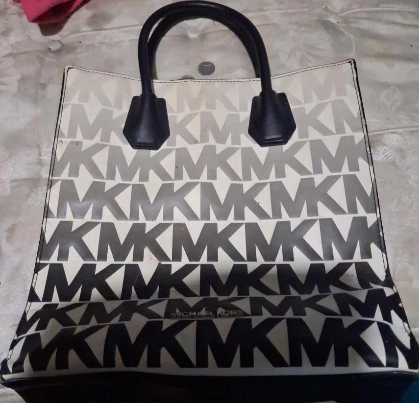 Michael Kors Logo Print Tote Bag
