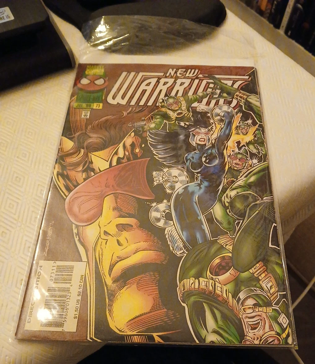 New Warriors Comic Book Issue 73