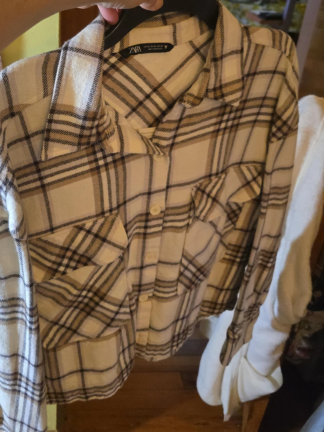 Zara Plaid Flannel Shirt XL