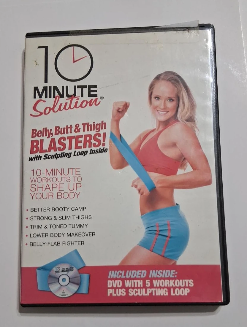 10 Minute Solution Belly, Butt & Thigh Blasters DVD and Loop