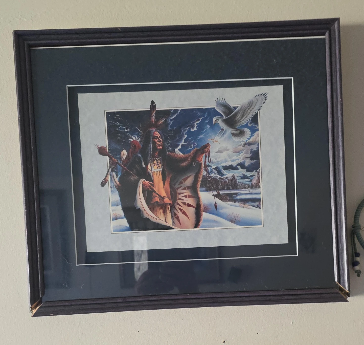 Framed Indigenous Art Print