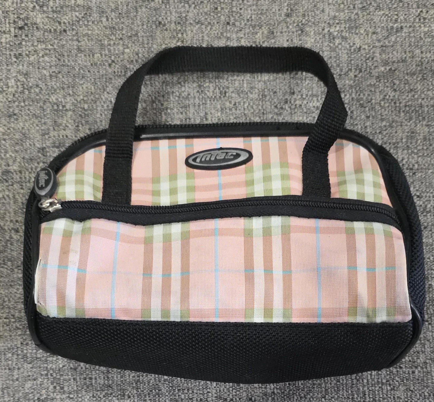 Intec Plaid Cosmetic Bag