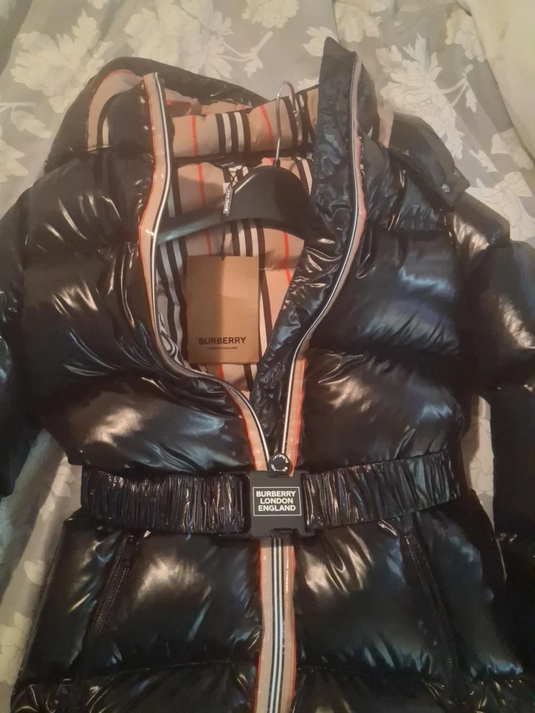 Burberry Black Puffer Jacket