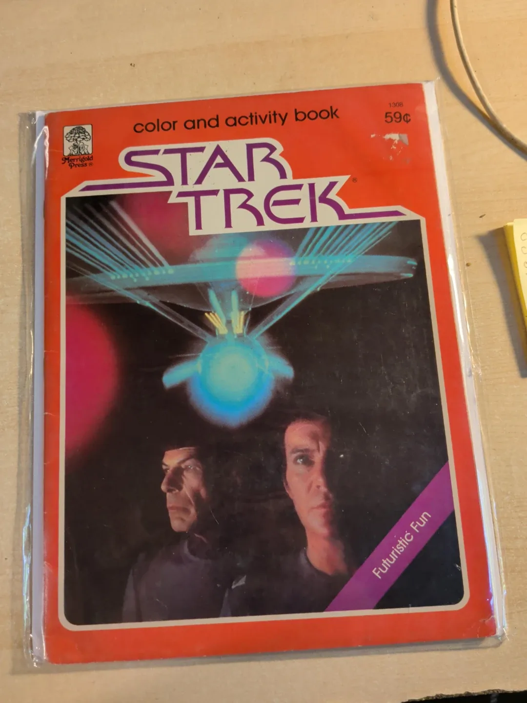 Vintage Star Trek Color and Activity Book