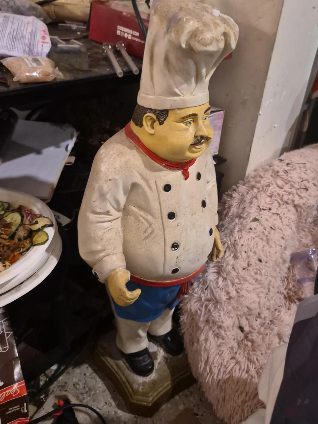 Chef Kitchen Statue
