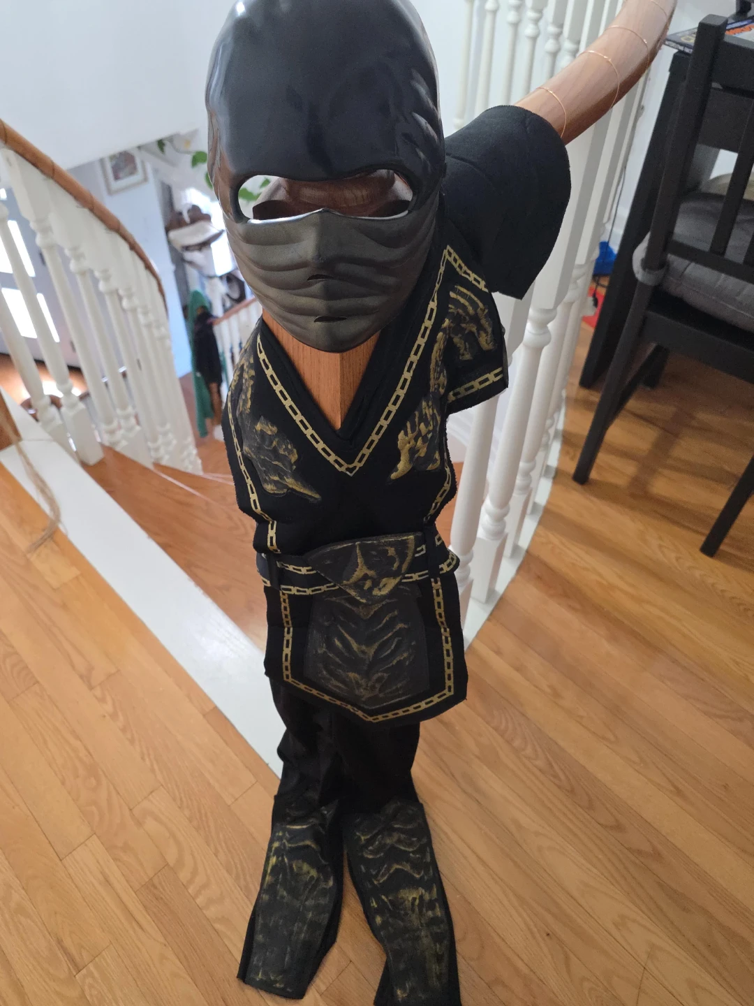 Ninja Costume with Mask Size M
