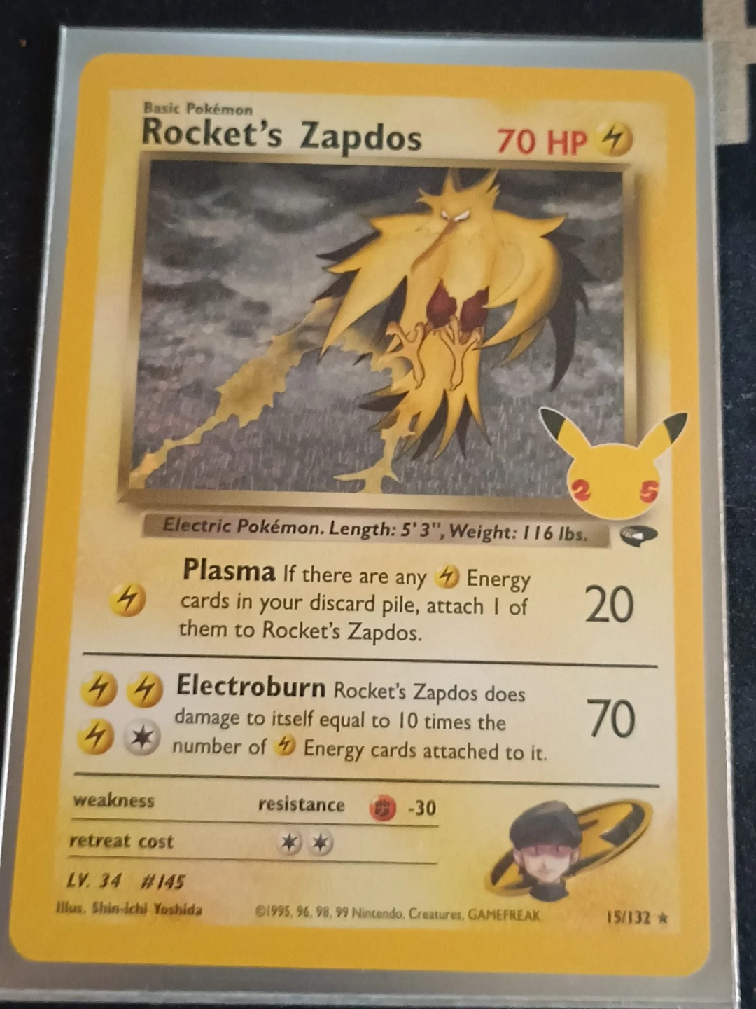 Rocket's Zapdos Holo