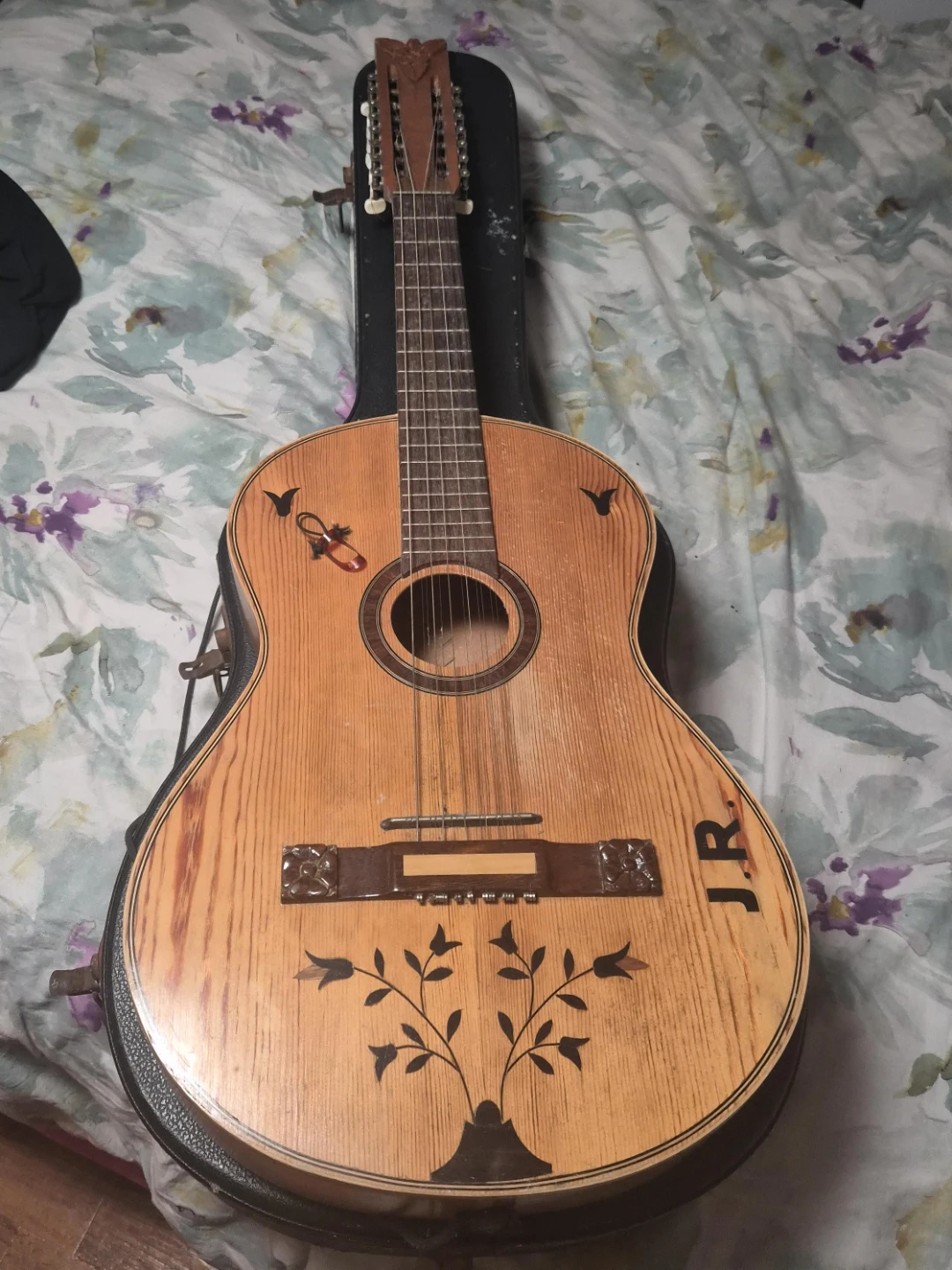 Vintage 12-string acoustic guitar