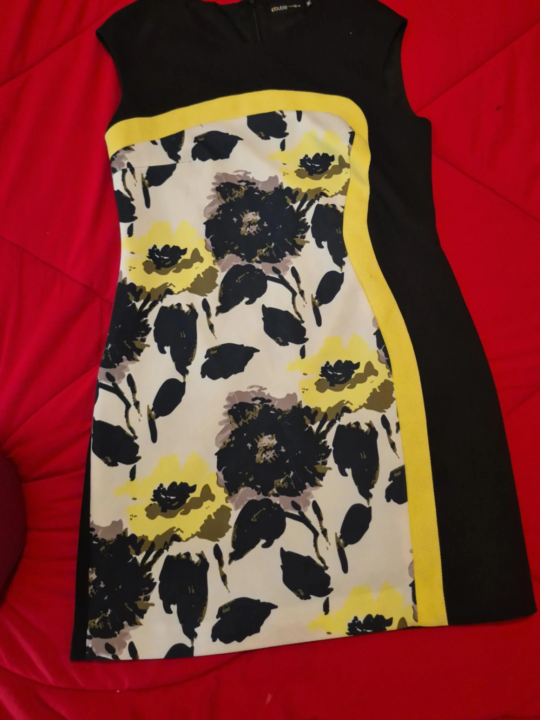 Double zero floral sleeveless dress