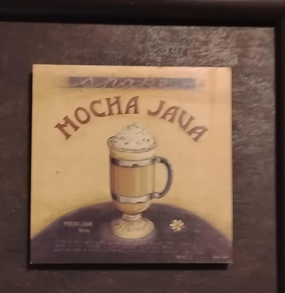 Mocha Java Framed Wall Art