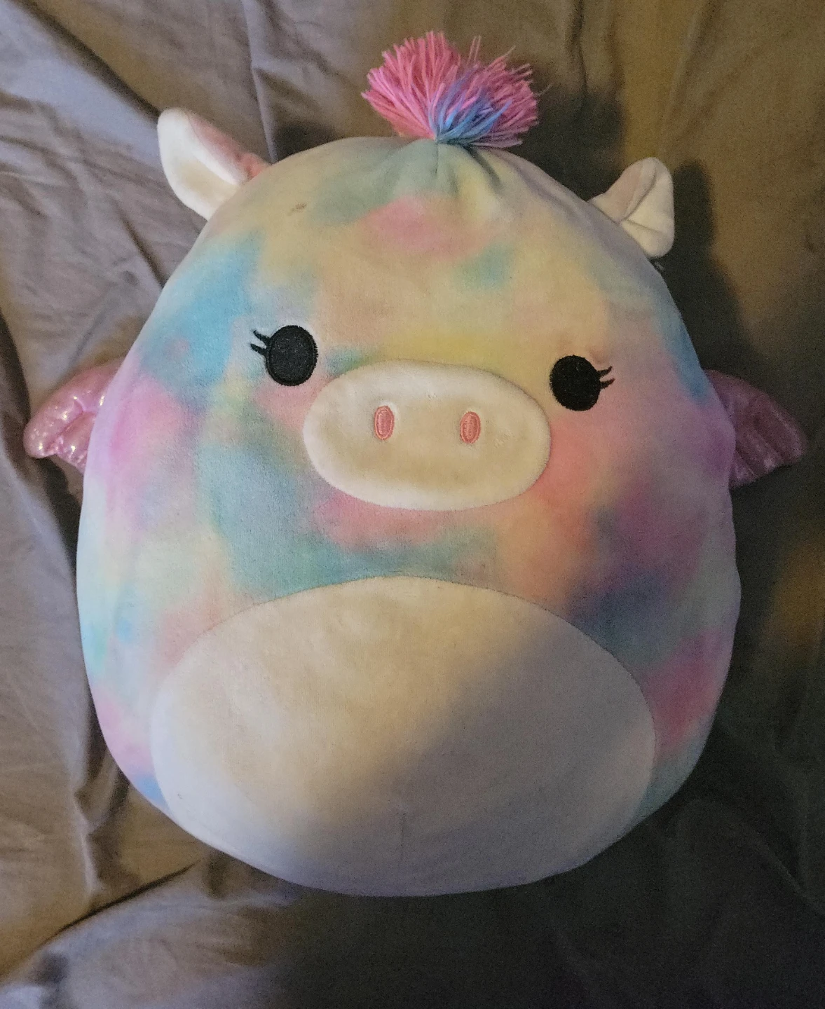 Squishmallows Pastel Tie-Dye Pegasus