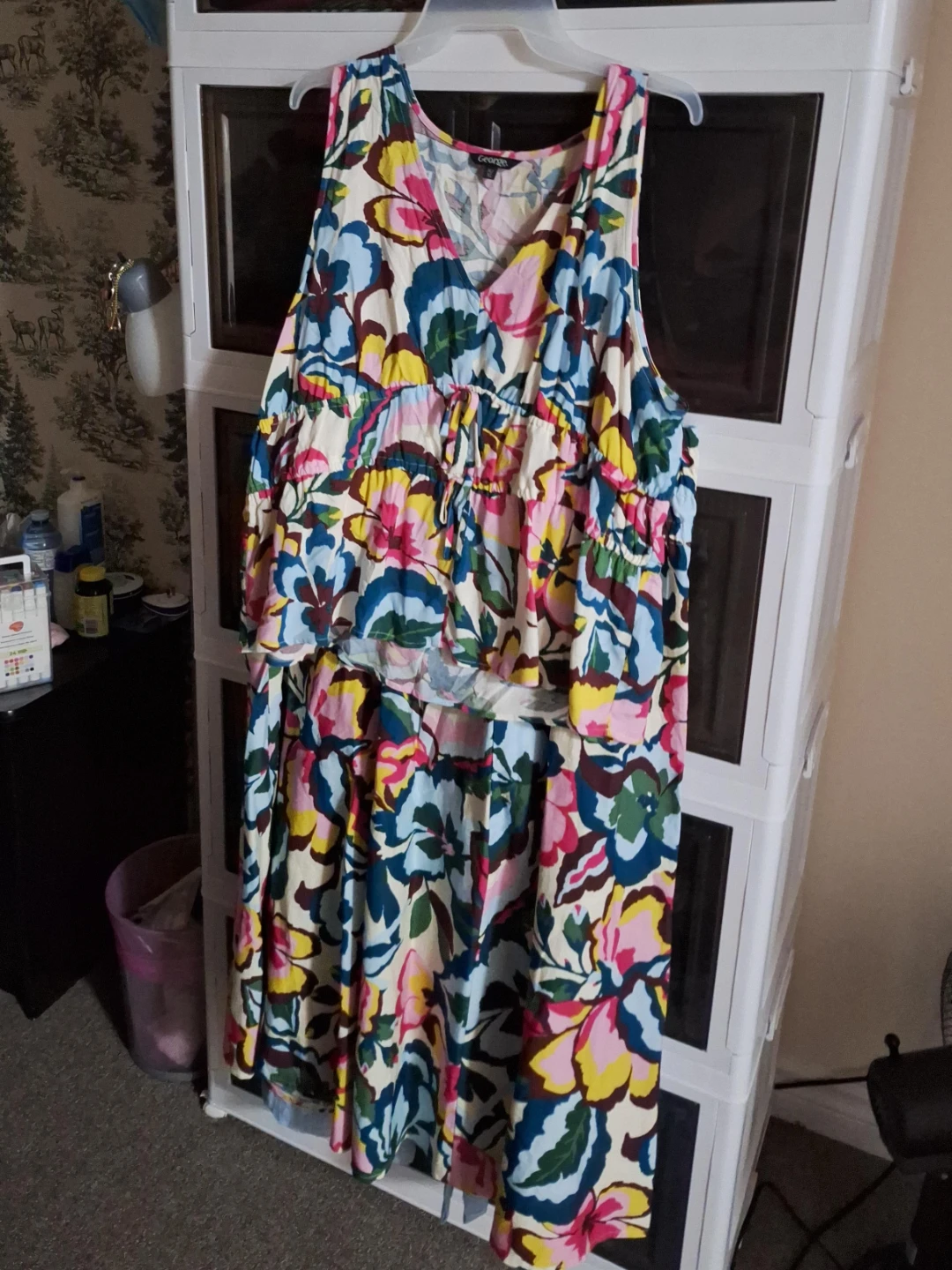 George Floral top + Skirt