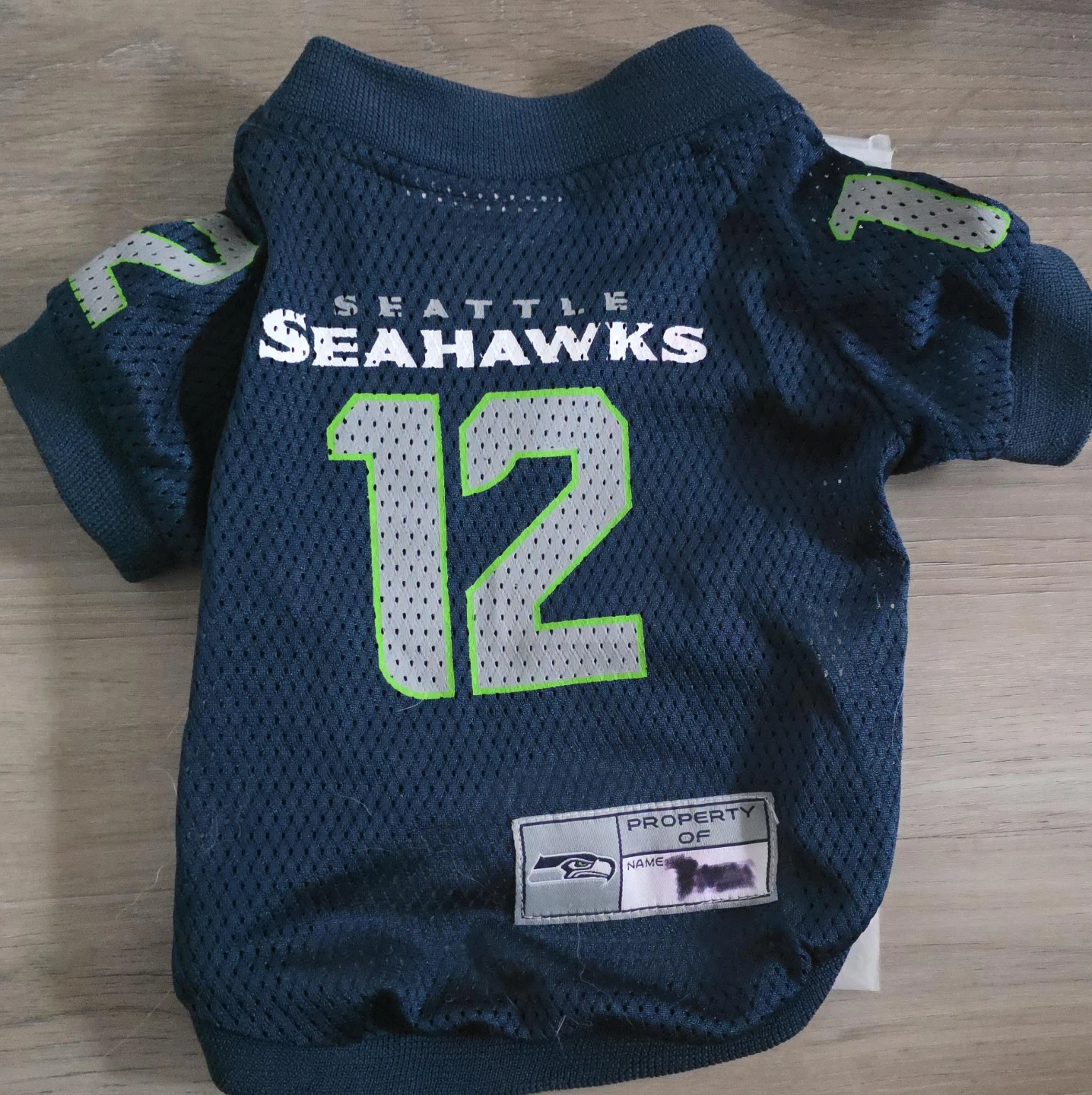 Seattle Seahawks Pet Jersey
