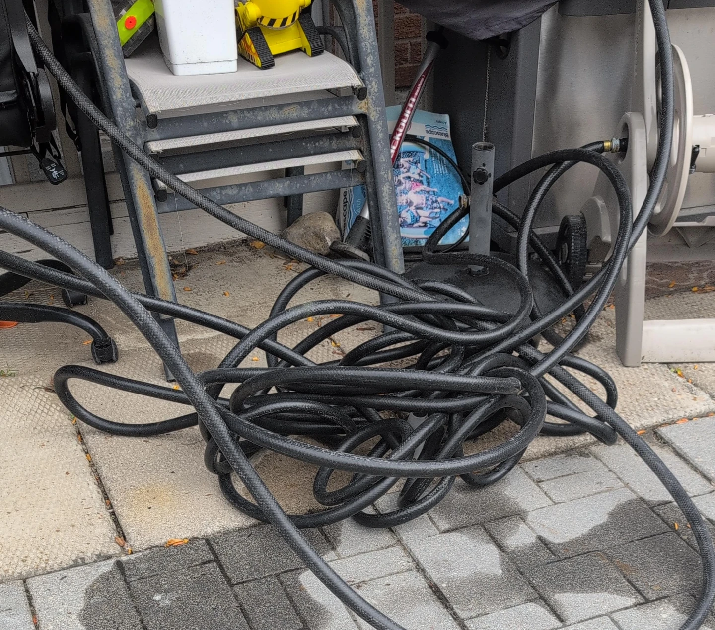 Black Rubber Garden Hose