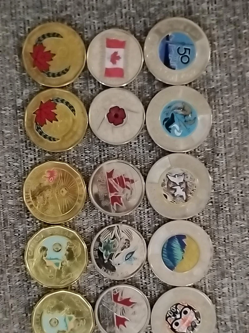 Collection of Canadian Commemorative Coins