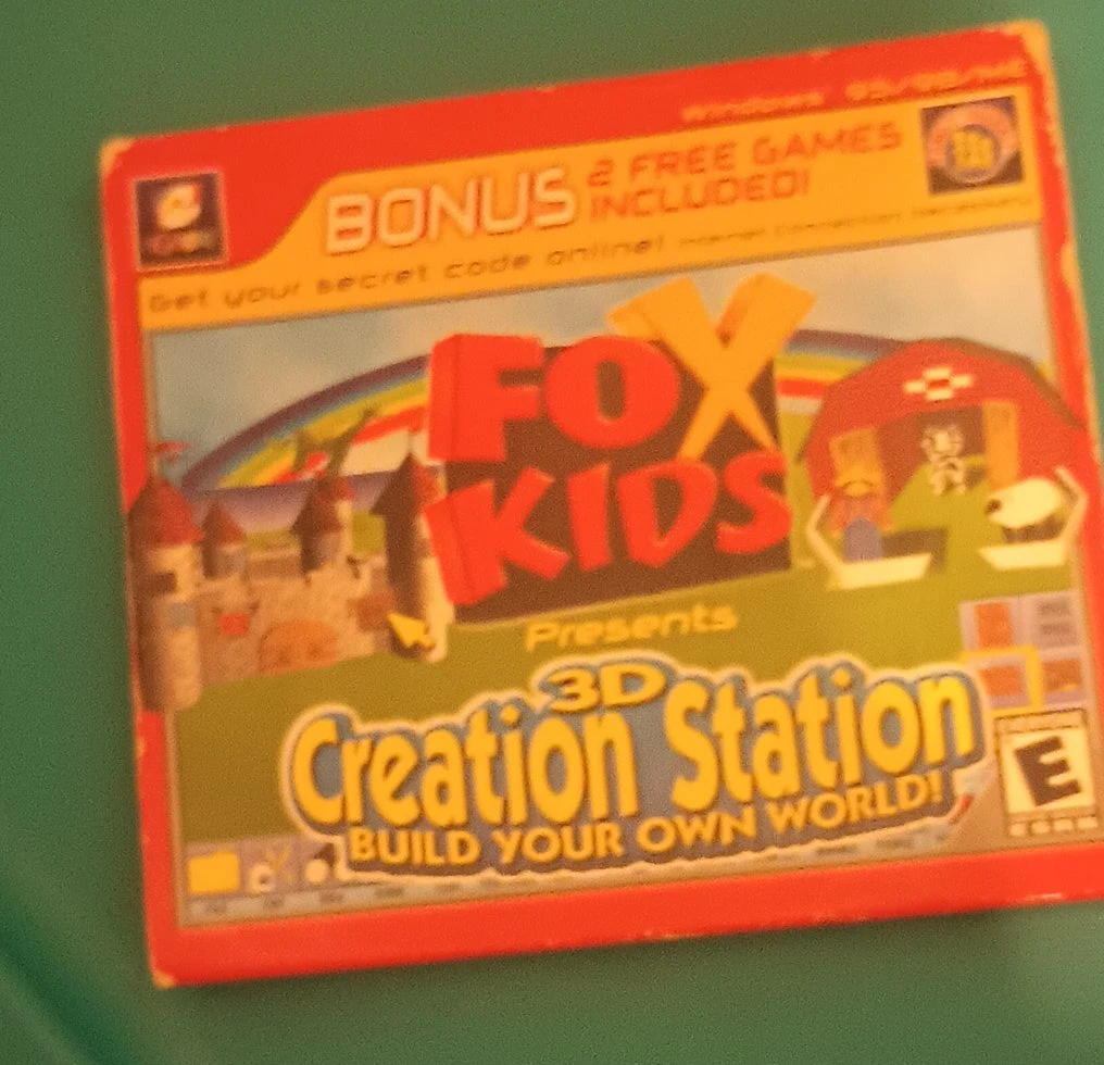 Fox Kids 3D Creation Station PC Game