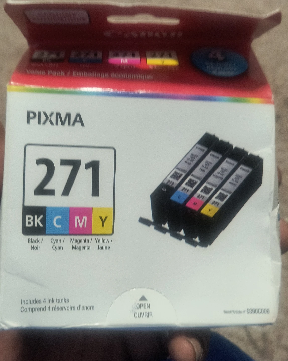 Canon PIXMA 271 Value Pack Ink Tanks