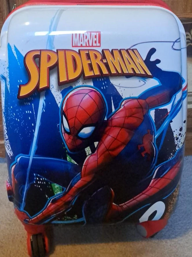 Marvel Spider-Man Kids Rolling Luggage