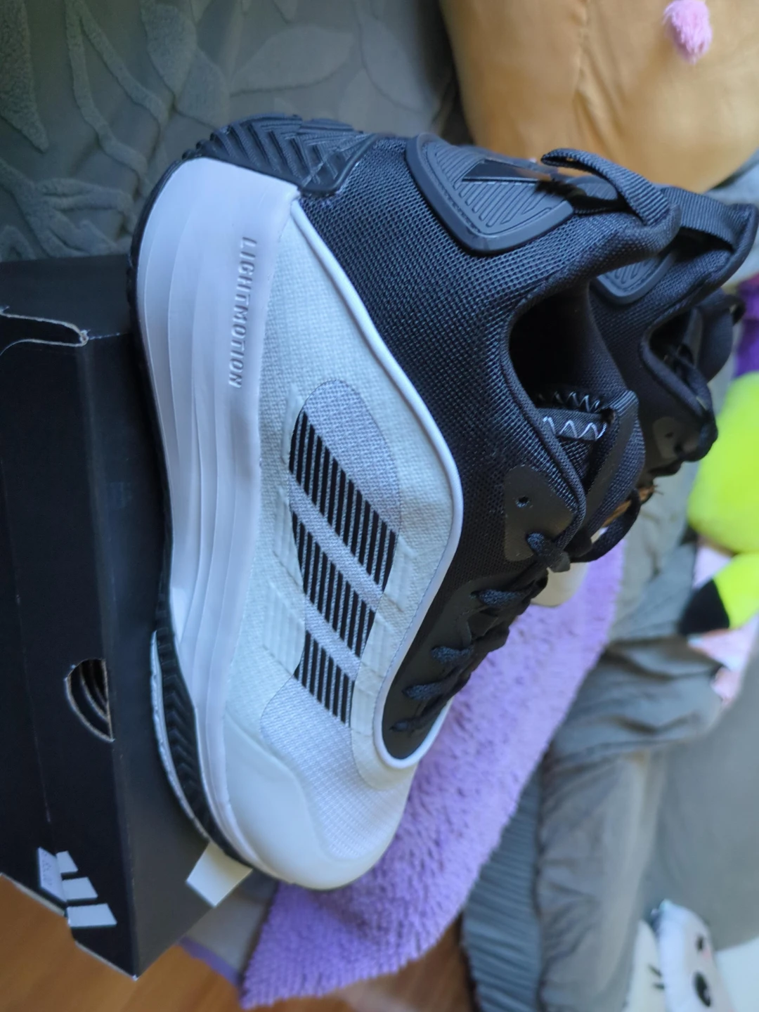 Adidas Basketball Shoes Black and White