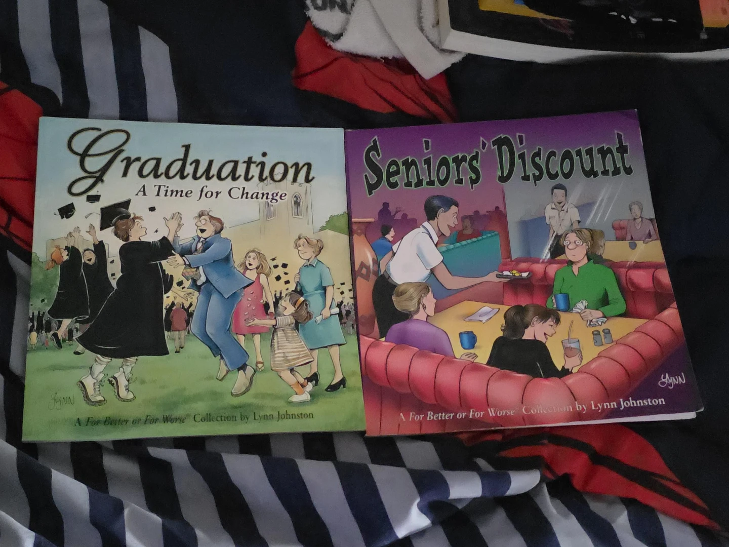 Two For Better or For Worse Collections by Lynn Johnston