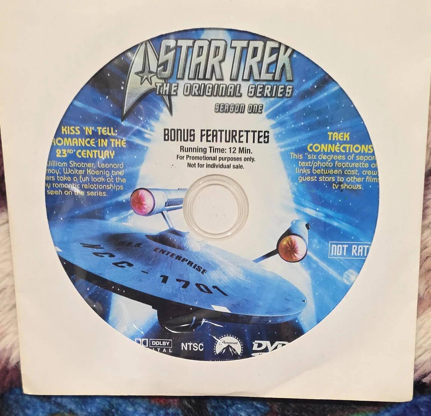 Star Trek The Original Series Season 1 Bonus DVD