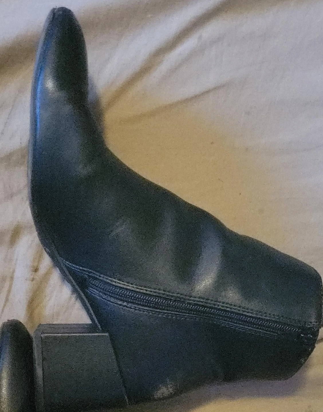 Black ankle boots