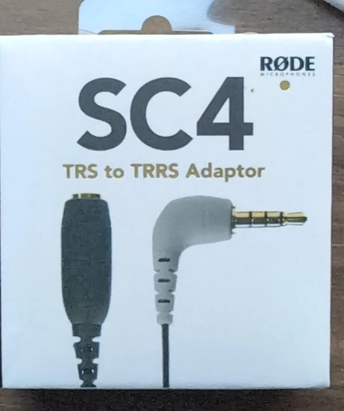 Rode SC4 TRS to TRRS Adaptor