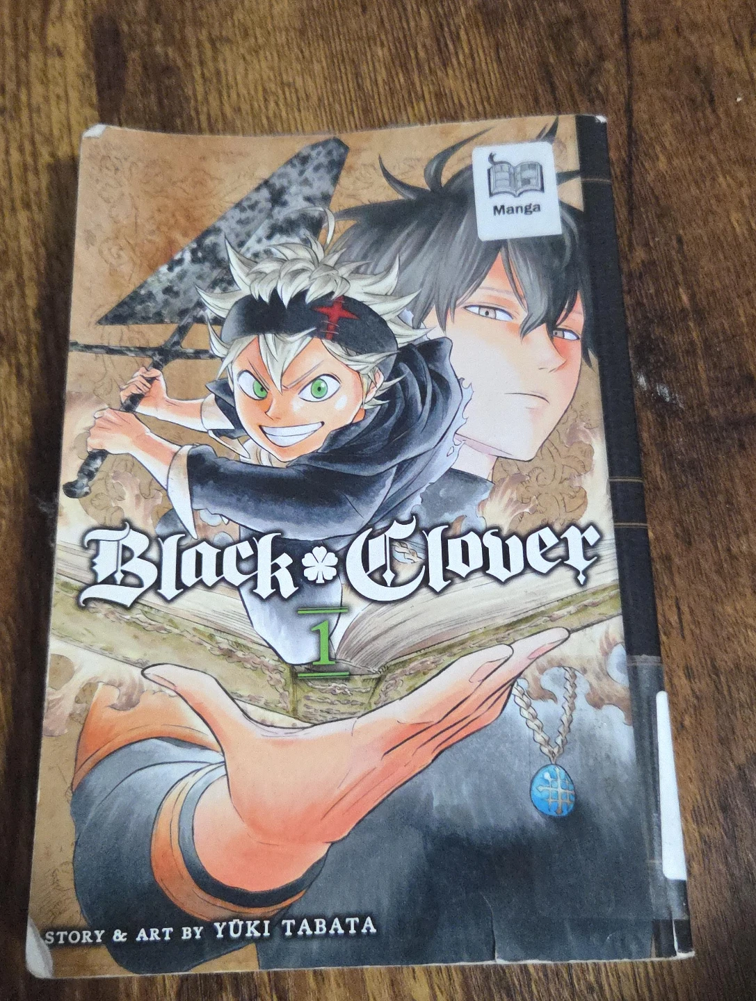 Black Clover Vol. 1 Manga by Yuki Tabata