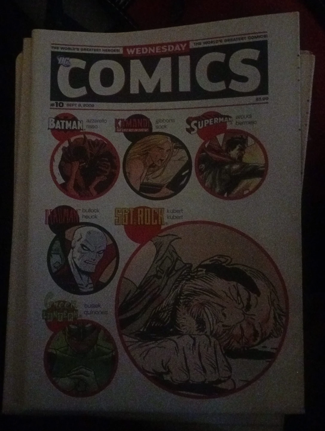 Wednesday Comics Issue 10 DC Comics