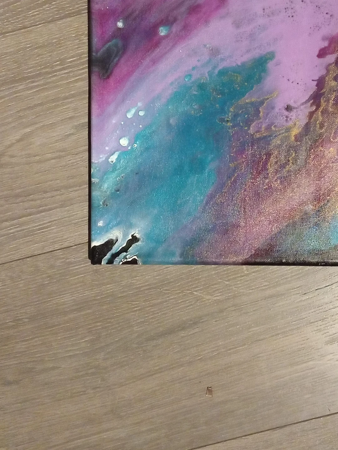 Abstract Acrylic Pour Canvas Art