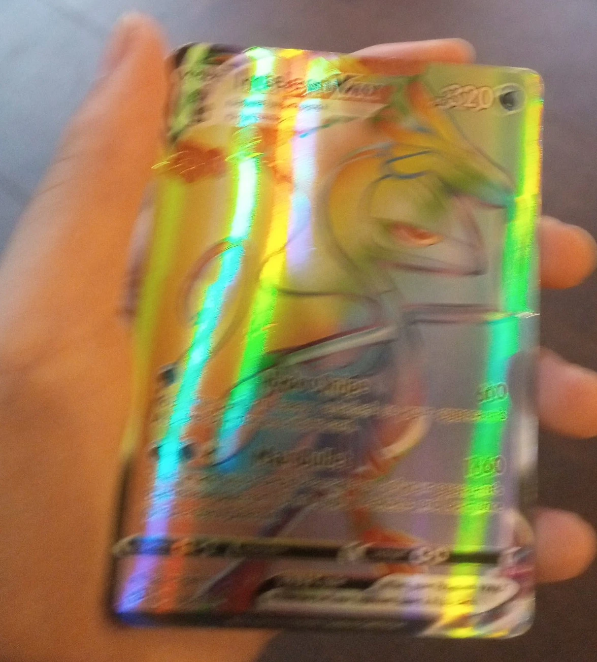 Trevenant VMAX Rainbow Holo Pokémon Card