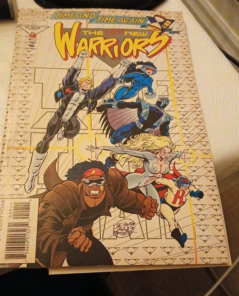 Marvel New Warriors Comic Book