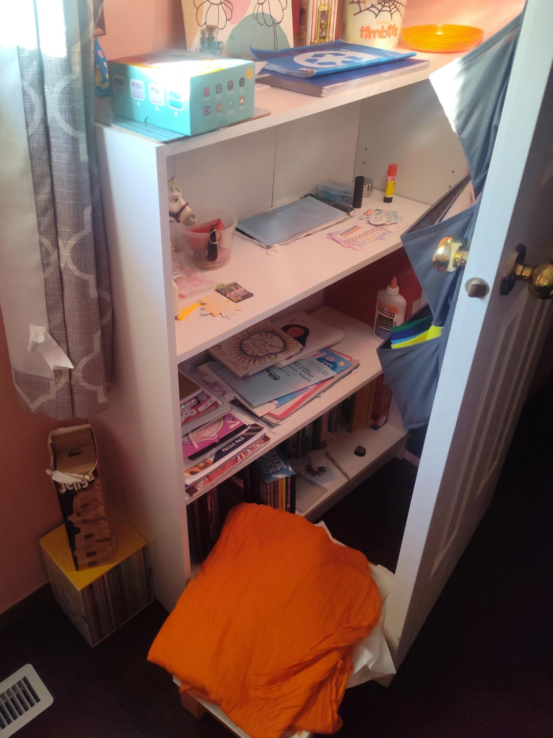 White Bookshelf