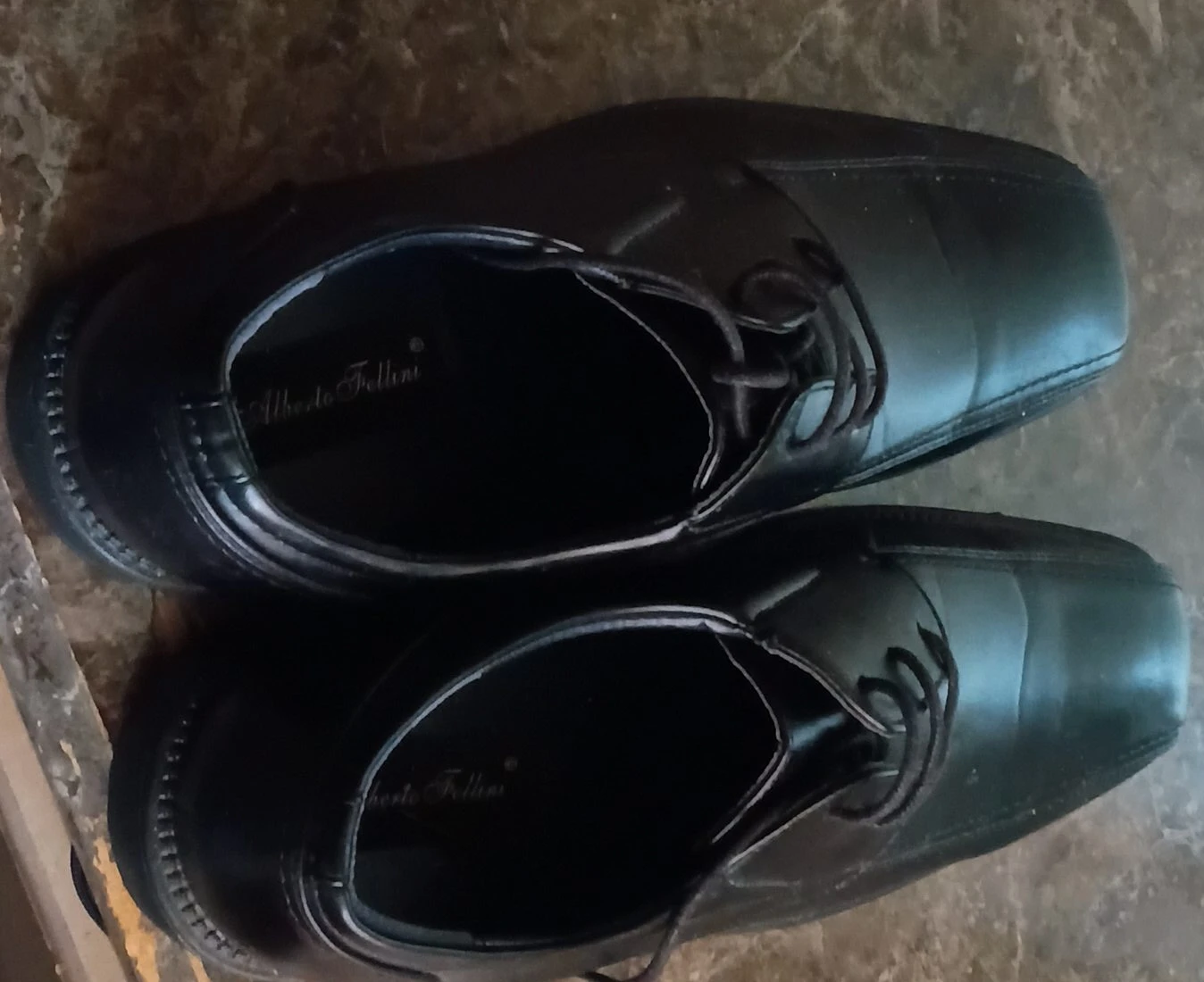 Alberto Fellini Black Dress Shoes