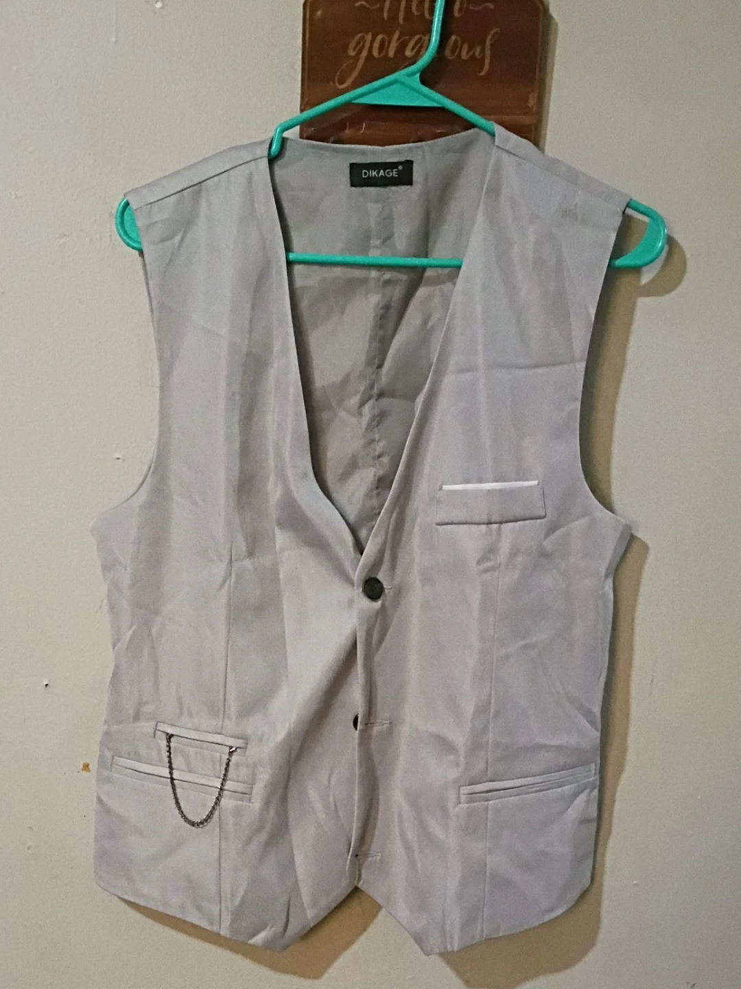 DIKAGE Light Gray Vest