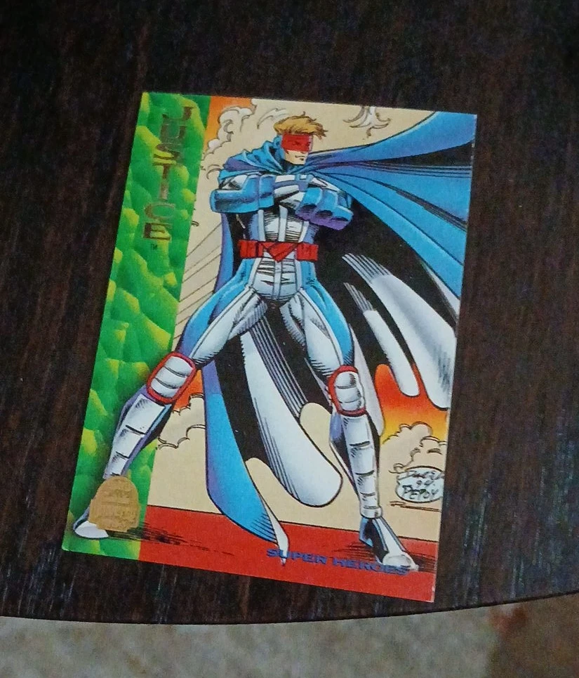 Justice Super Heroes Trading Card