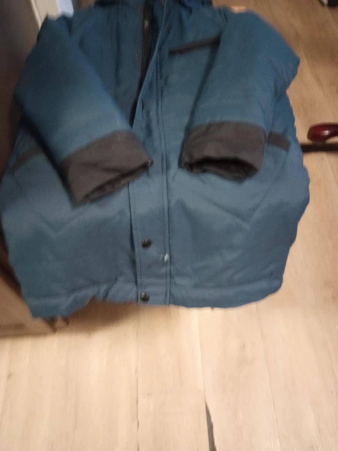 Blue Winter Parka