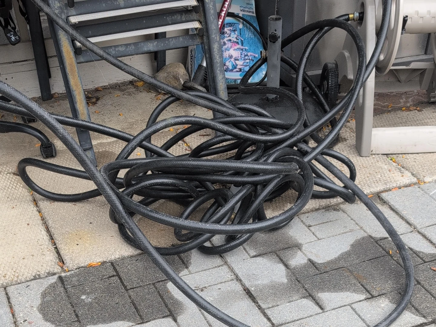 Only Black garden hose