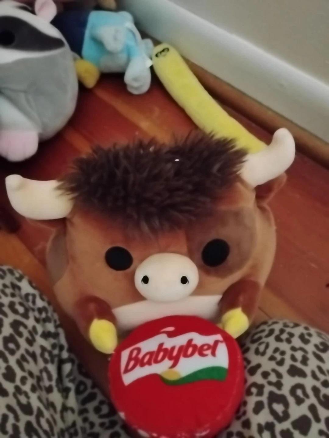 Squishmallows Babybel Bull Plush