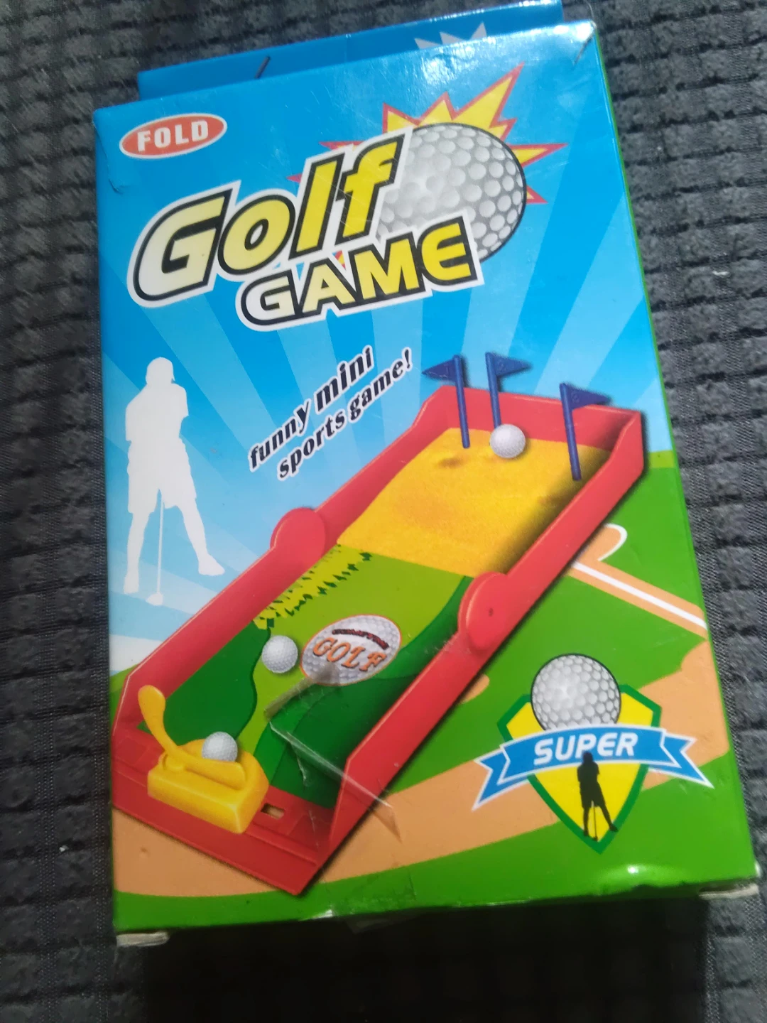 Folding Mini Golf Game