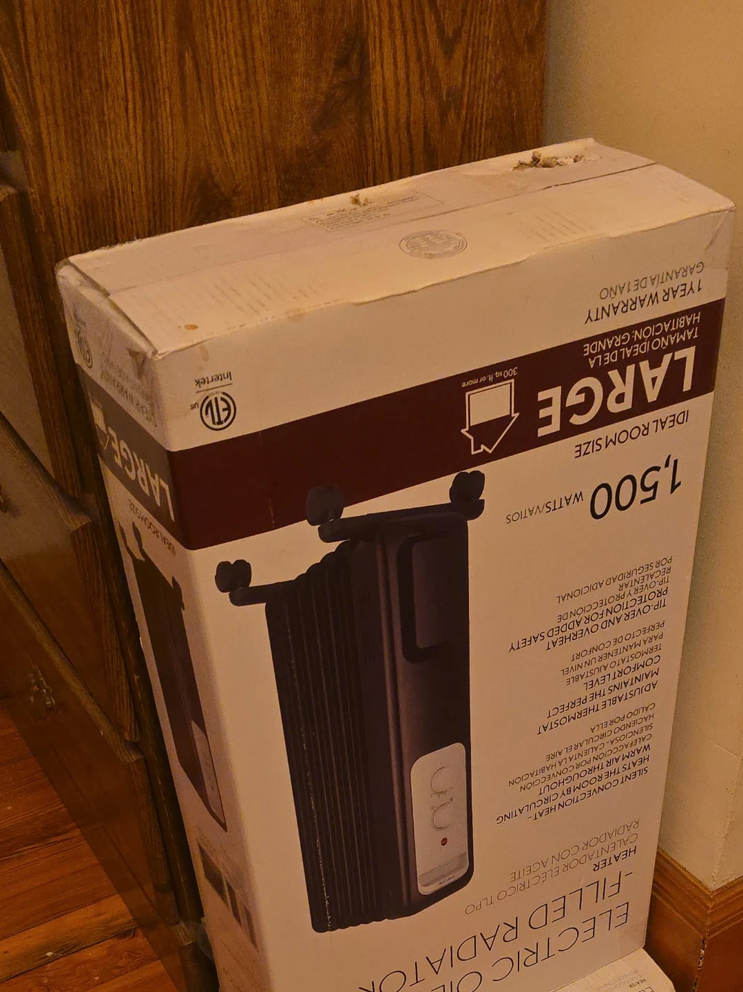 Electric Oil-Filled Radiator Heater